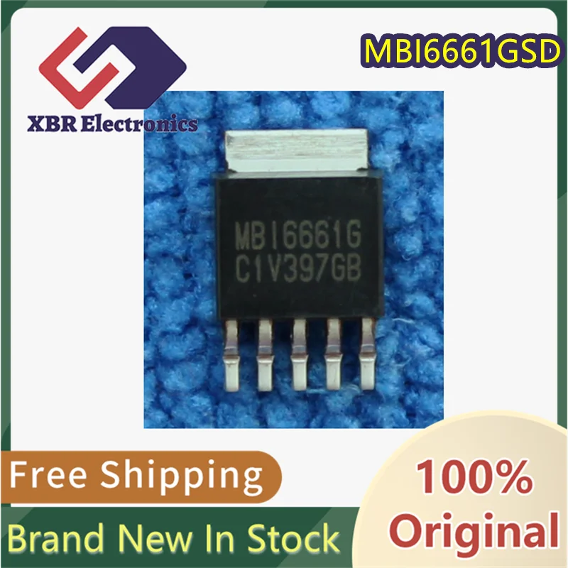

(5/50 piece) MBI6661GSD MBI6661G MBI6661 TO-252 Step-Down LED Driver IC Brand New Genuine Authentic In Stock Free Shipping