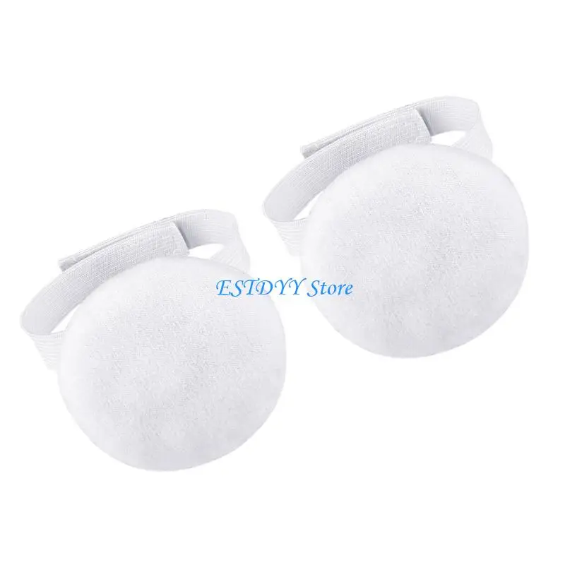 

G6DE Oval Ankle Pad with Adjustable Band Anti Friction Breathable Ankle Support Cushion for Running Walking Fitness