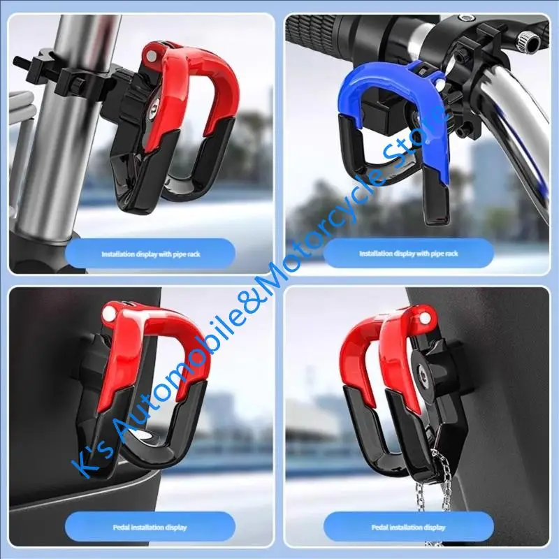 

Q39F Anti Slip Motorcycle Hook Front Mount Design Deverse Duty Duty Hood Hyger