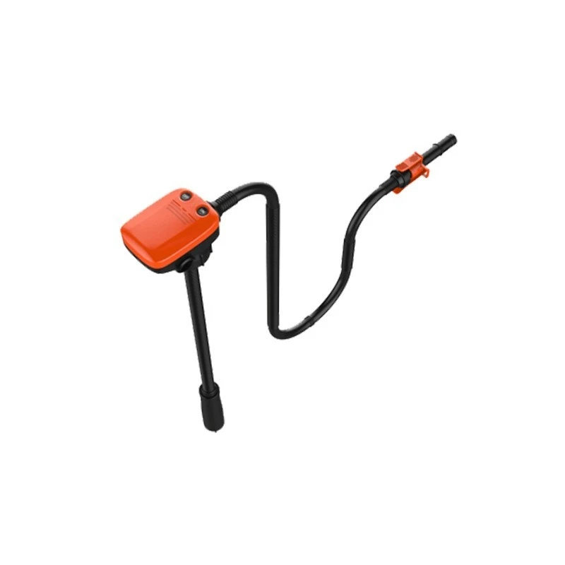 Bomba Eléctrica Horizontal Portátil con Caudal de 12 LPM, Herramienta Segura para Succión de Líquidos para Tanques de Combustible de Vehículos y Barriles