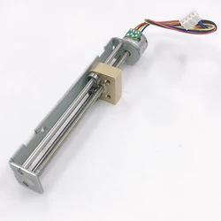 DIY Xyz 3D 프린터 용 2 상 4 선 정밀 스테핑 모터, 90mm 긴 선형 액추에이터 마이크로 15mm DC 5V-12V 6V 9V 스텝 모터
