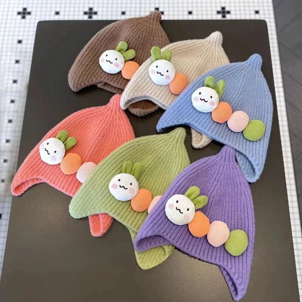 

New Winter Warm Beanie Cap Windproof Ear Protection Hooded Hat Soft Thicken Earmuffs Hat