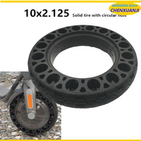 10 Inch 10x2.125 Solid Tyre Honeycomb Rubber Explosion-Proof Anti-Skid Solid Tire For Electric Scooter Tyre Parts
