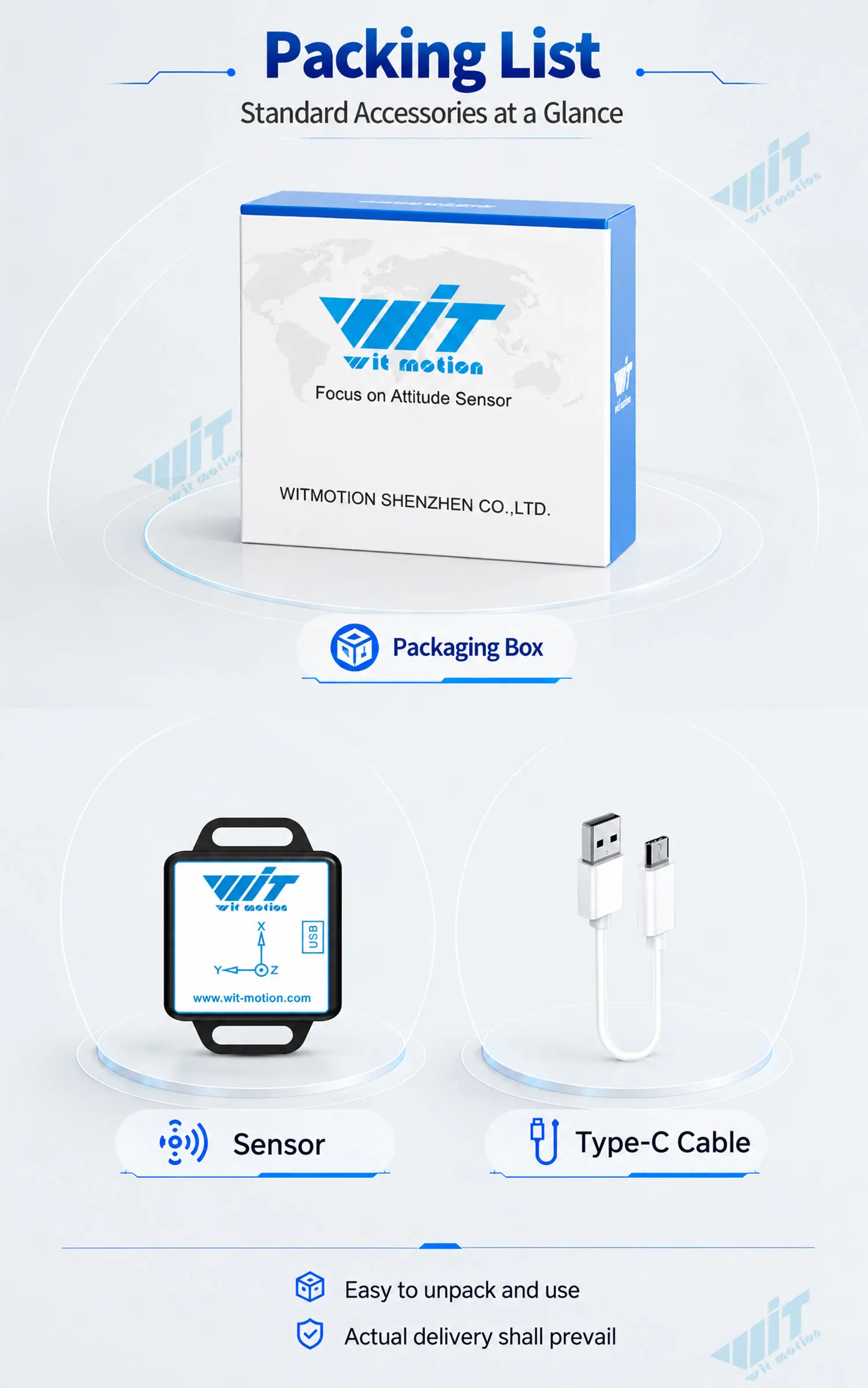 WitMotion WT901BLECL BLE 5.0 akcelerometr małej mocy, 9-osiowy żyroskop + kąt (XY 0,05 °   Dokładność)+Magnetometr z filtrem Kalmana — zdjęcie produktu 6