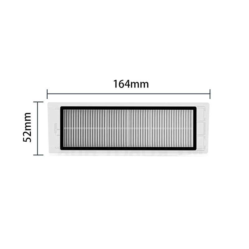 For Xiaomi Roborock S6 Pure, S6, E4 ,S4 Max, S6 MaxV, S5, S5 Max, S50, S65, S4, E2, E3 E20 E35 Hepa Filters Vacuum Cleaner Parts