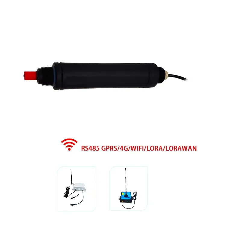 Online Ammonia Ammonium Ion NH4 Sensor for River Lake Sea Underground Sewage Aquaculture Water Quality Monitoring