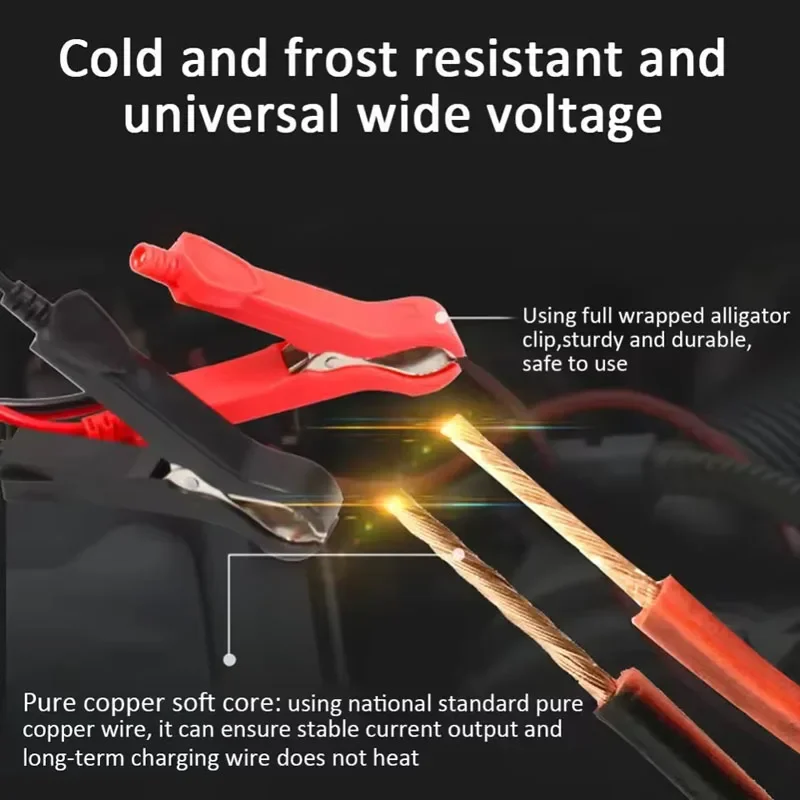 12V 6A Full Automatic Car Battery Charge Device Digital Pulse Repair Charger Intelligent Power Charge Pulse Repairing Chargers