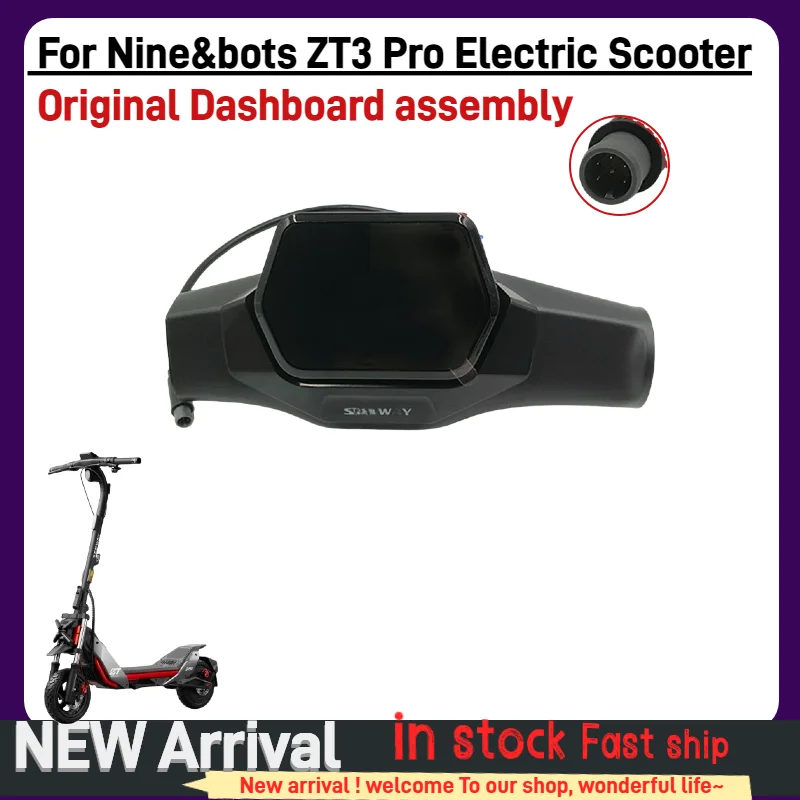 

Оригинальный дисплей приборной панели для электросамоката Ninebot ZT3 Pro, Bluetooth-дисплей, 40 км/ч, запасные части для ремонта