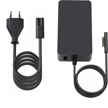 Microsoft Surface용 전원 어댑터 Microsoft PlePro 3 Pro 4 Pro 5 Pro 6 Pro 7용 45W 65W 어댑터, 고속 충전 5V 1A, 15V, 4A