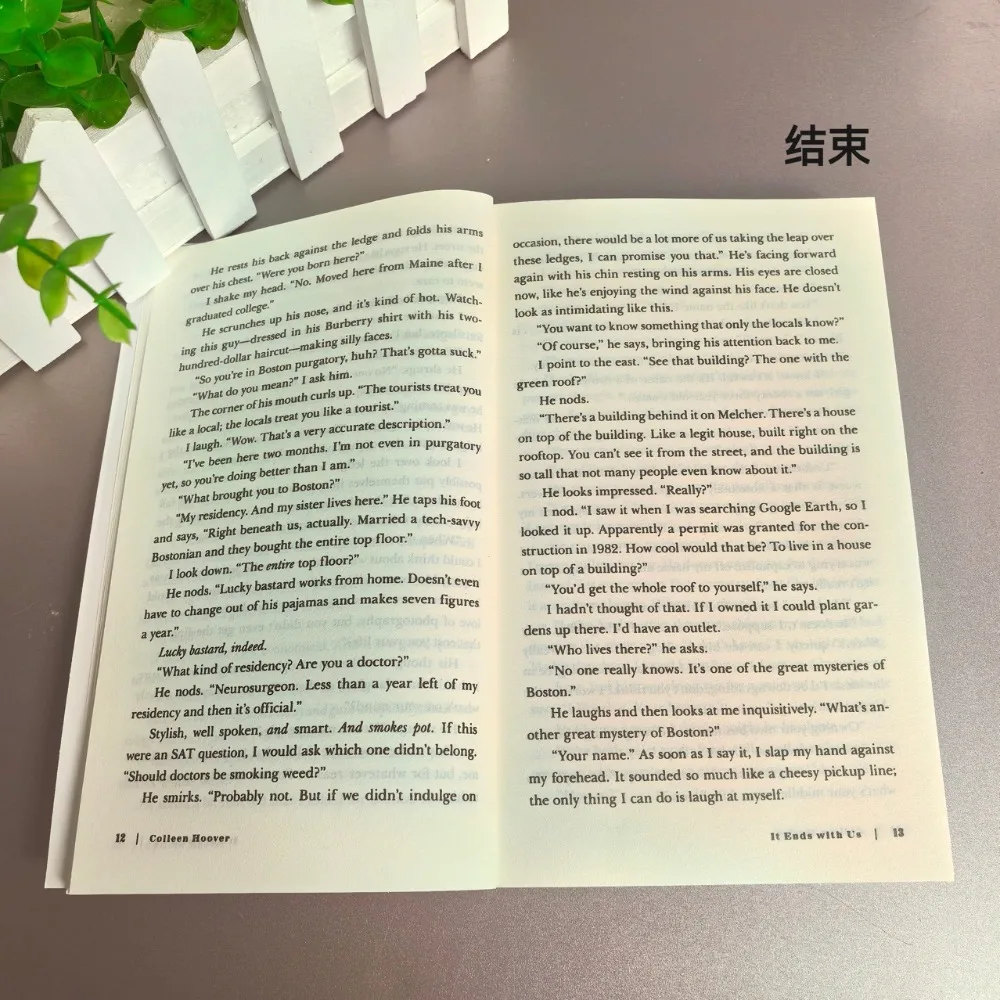 Termina conosco: uma versão em inglês de romance Estou com nós: uma novela