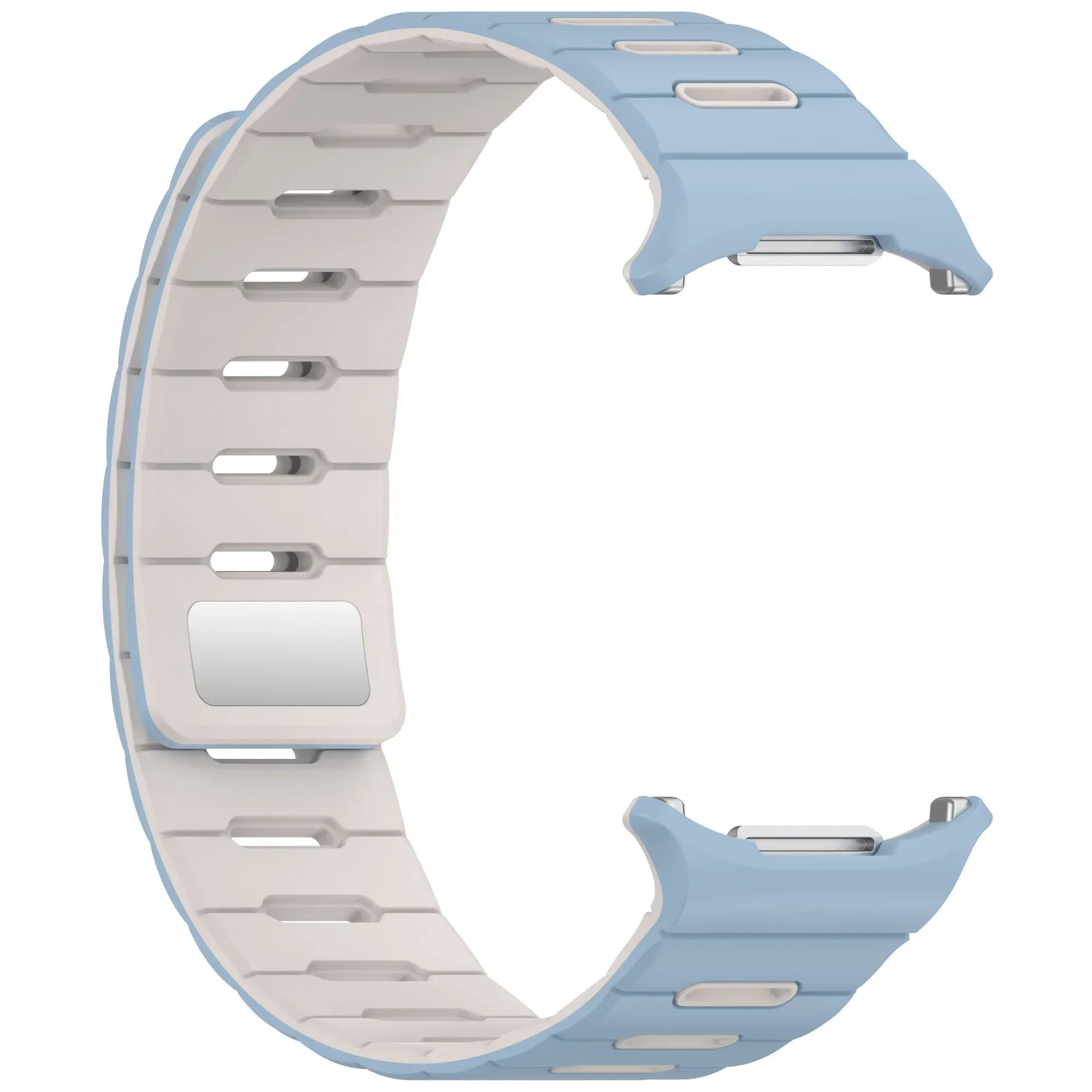 Magnetisches Silikonarmband für Samsung Galaxy Watch Ultra 2 47 mm, Sportarmband für Galaxy Watch 9/8 40/44, Watch 8 Classic 46 mm, Armband. – Detail 33