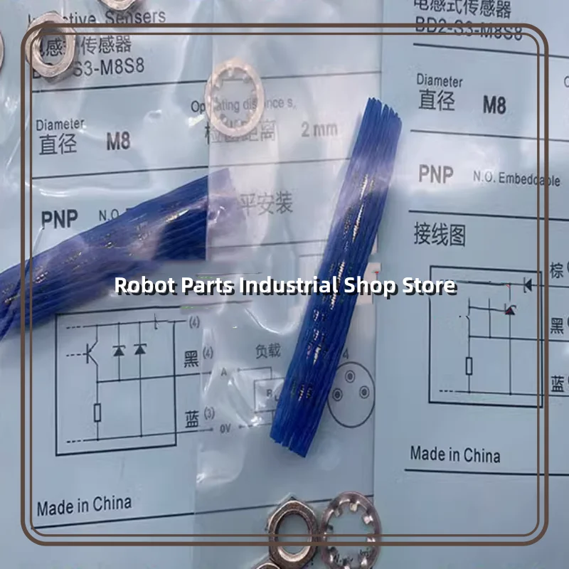 

3pcs New BD4-S1-M8S8 BD4-S1-M8 BD4-S3S1-M8S8 BD4-S3S1-M8 BD4-S4S1-M8 BD4-S2S1-M8 approach switch