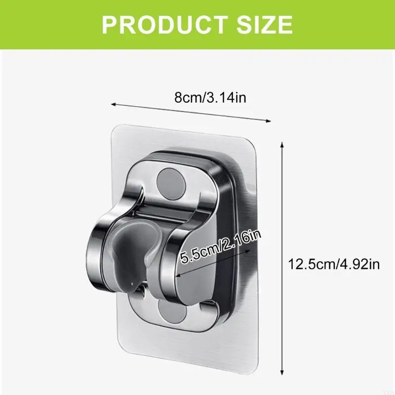 Practical Multipurpose Suction Shower Holders Accessory for Convenient Direction and Height Adjustment in Any Bathroom
