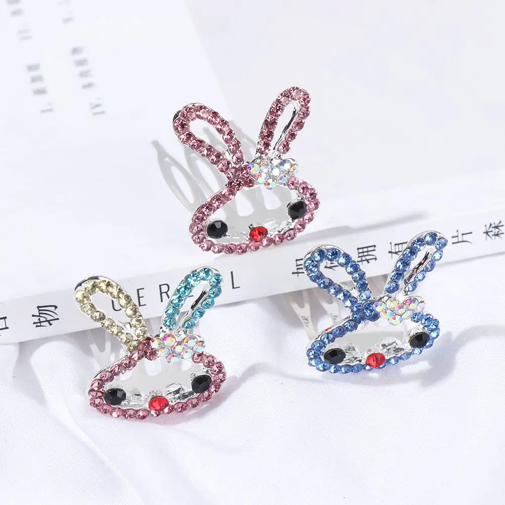 Lovely Birthday Present Princess Party Crown Comb Children\'s Headwear Hairpin Rabbit