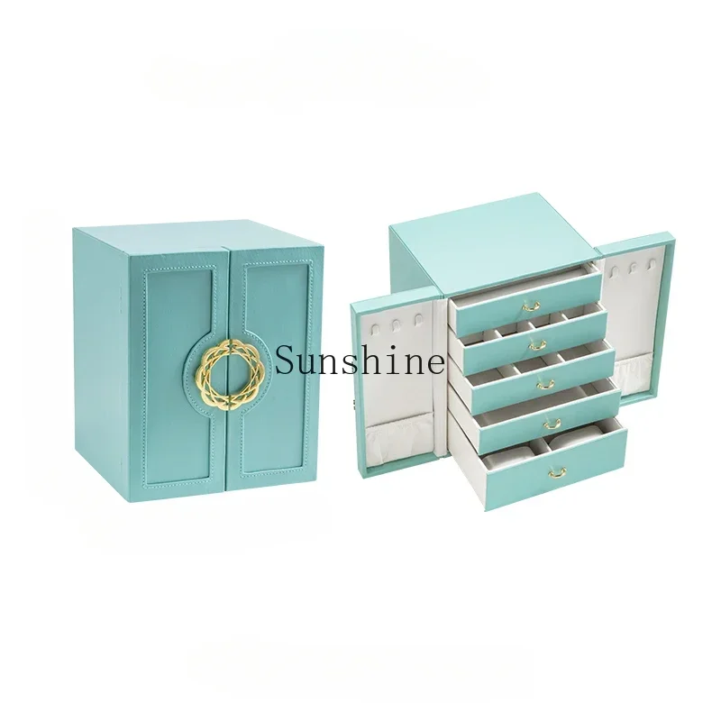 

Storage box jewelry high-end large-capacity storage