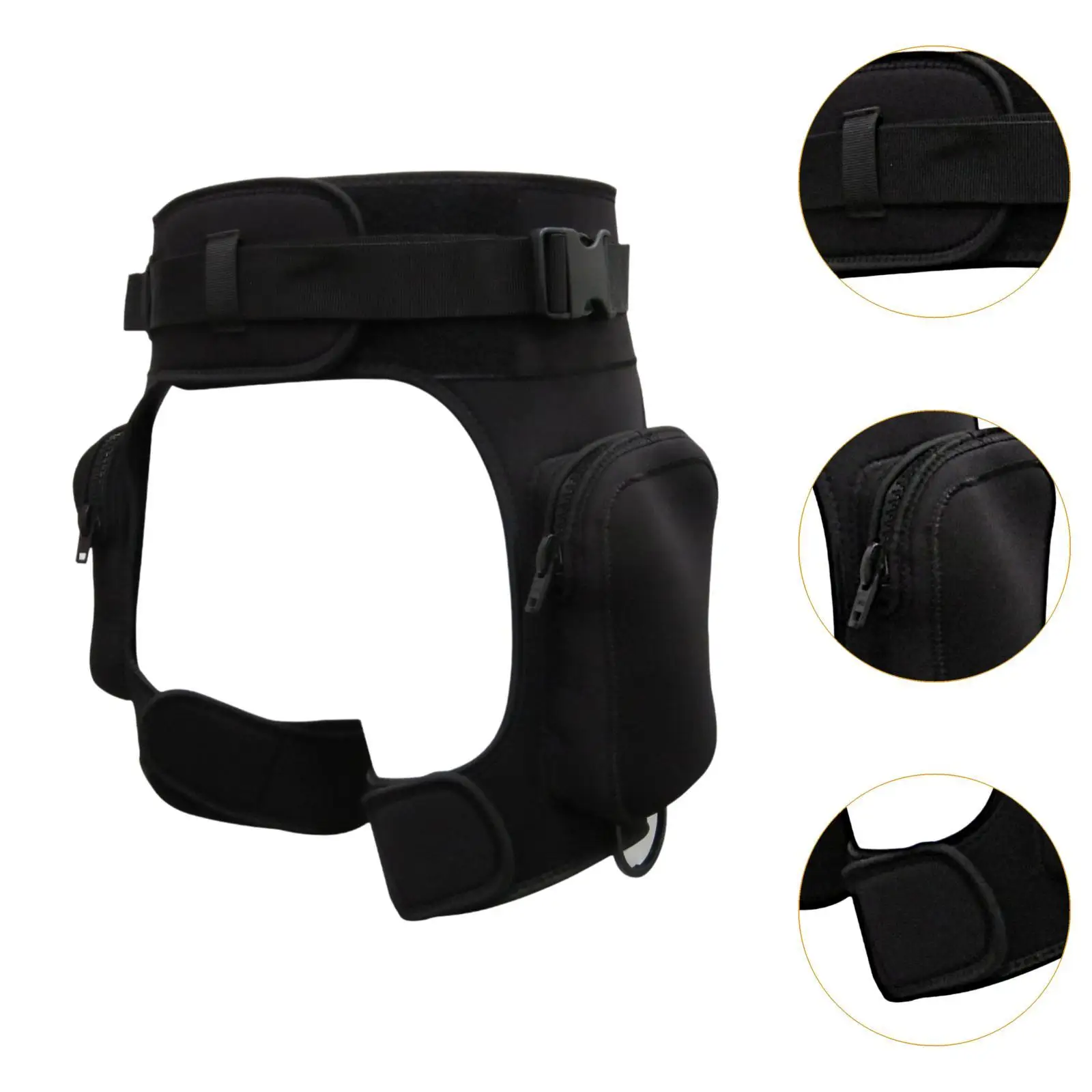 

3mm Neoprene Wetsuit Shorts Diving Shorts Men Wetsuit Pants with Two Large Side Pockets Swimwear for Water Sports Swimming