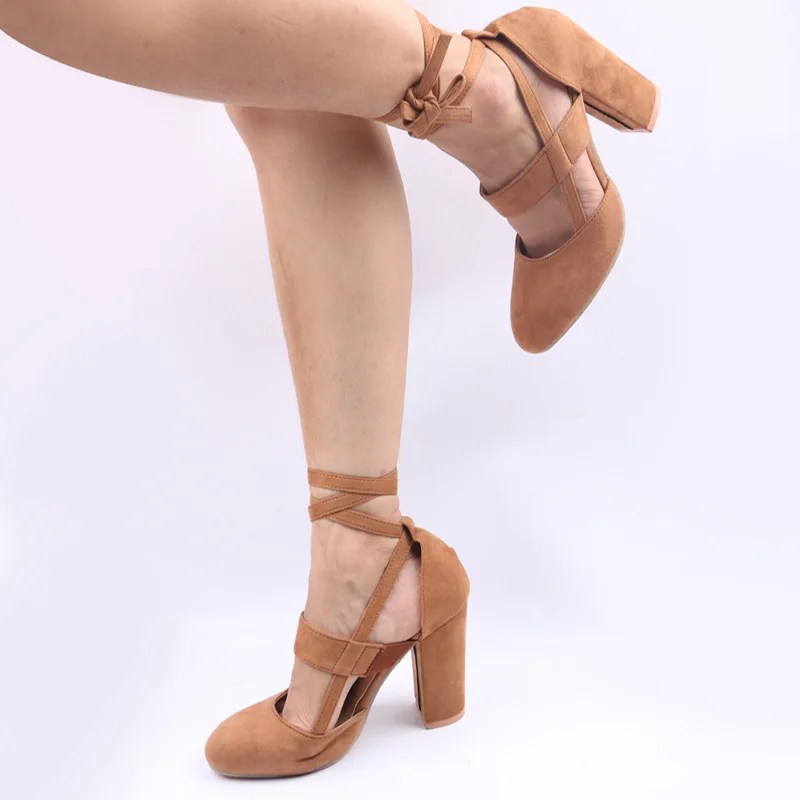 2024 Sandals Comfort Shoes for Women Strappy Heels Suit Female Beige Large Size Cross Cross-Shoes New High Low Fashion Black Gi