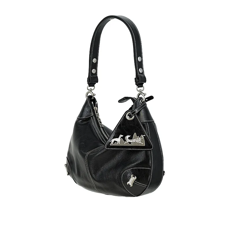 

TACOOMO 2025 Fashionable Shoulder Bag, Flat Boat Bag, New Dumpling HoBo Original Design Crossbody Bag