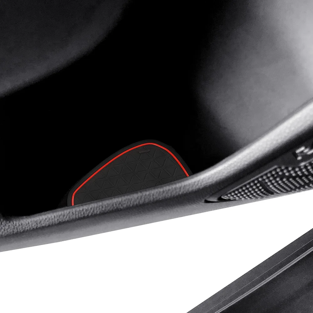 For Toyota RAV4 Car Door Slot Mats Non-Slip Car Gate Groove Pads Cup Holder Coasters 2019 2020 2021 2022 2023 2024 Anti Slip LHD