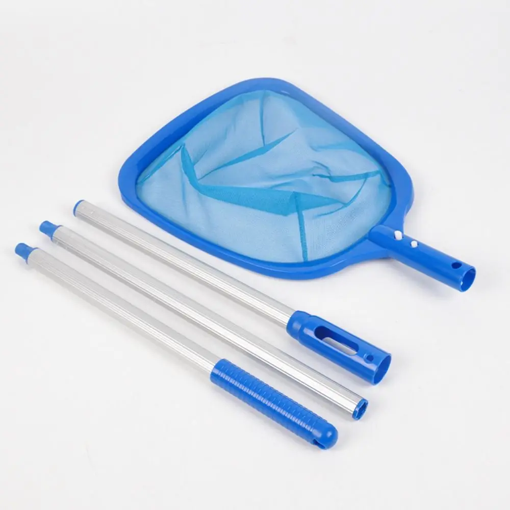 

Detachable Design Pool Cleaning Nets Lightweight Durable Mesh Leaf Catcher Net Bag Multifunctional with Telescopic Rod