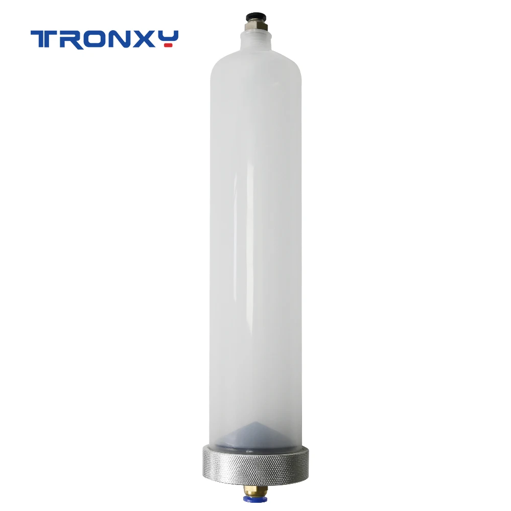 TRONXY clay 3D printer accessory, clay PP material cylinder (with lid and plug 0.5L),3D Printer Parts