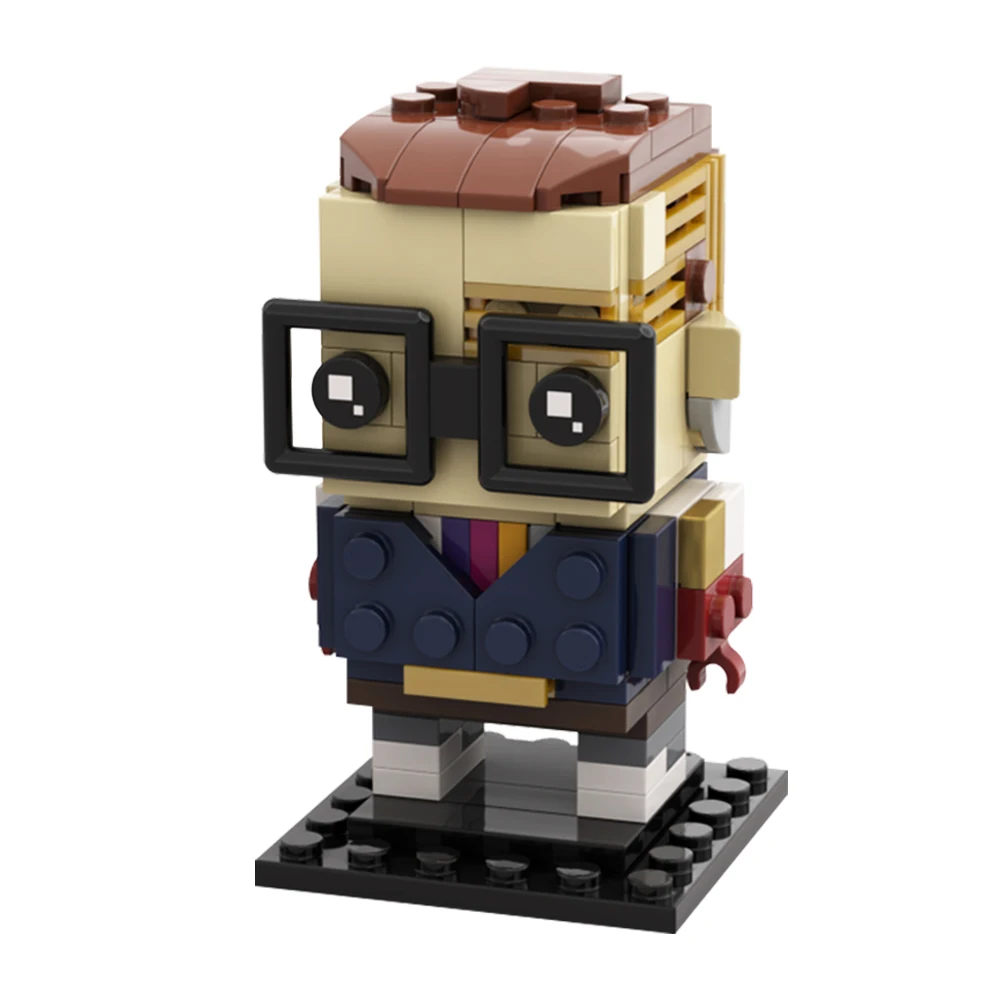 MOC Valoranted Brickheadz Bricks Valoranted Game Building Blocks Set Action Figure Character Model Set Educational Kids Toys