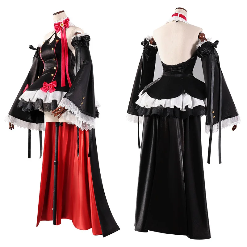

Complete Krul Cosplay Costume for Women Seraph of The End Anime Character Cosplay Ferid Bathory Vampire Outfit Halloween Party