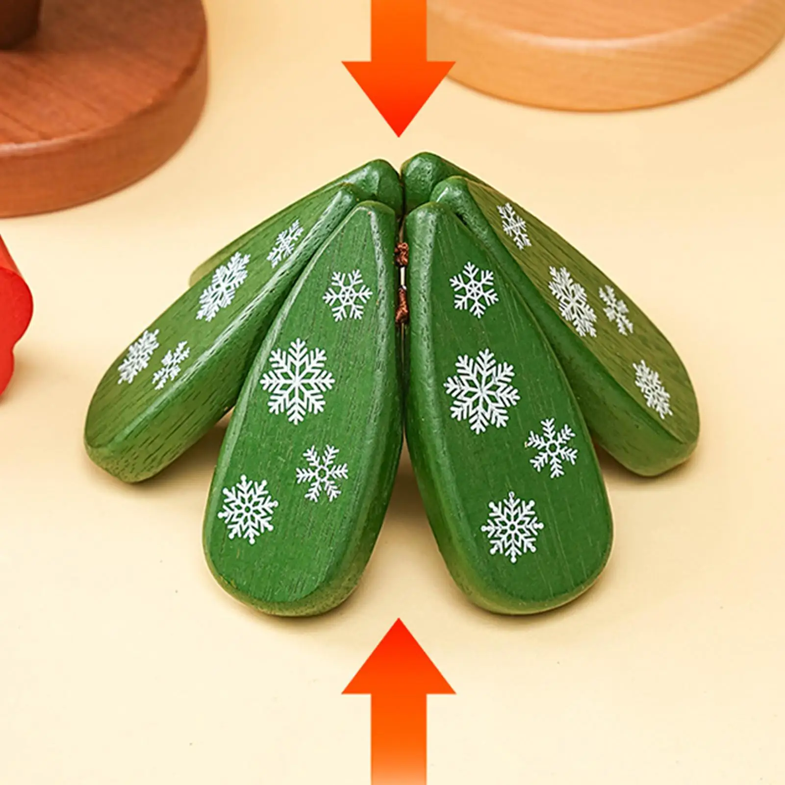 

Деревянный набор подставок в виде дерева, складной стол, подставка для стола, тарелка, коврик для стойки, пикника, столовой, праздничной еды, повседневного приготовления пищи