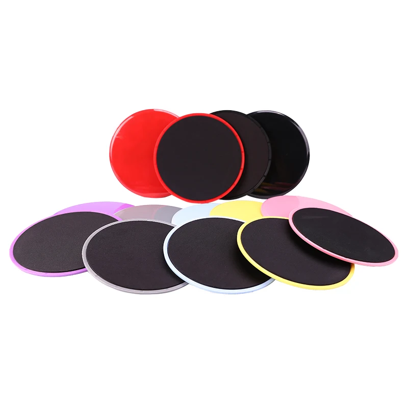 2pcs Gliding Discs Slider Fitness Disc Exercise Sliding Plate Abdominal Core Muscle Training Yoga Sliding Disc Fitness Equipment