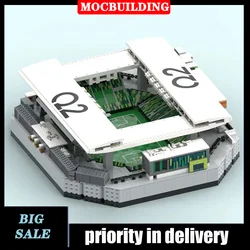 MOC Stadium Building Model Set Building Blocks City Football Stadium Collection Series Toy Gift