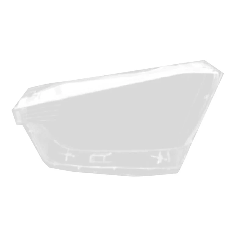 ABOK-Headlight Lens Cover Transparent Lampshades Lamp Shell Headlight Mask For Isuzu D-MAX 2021-2023 Low Version Right