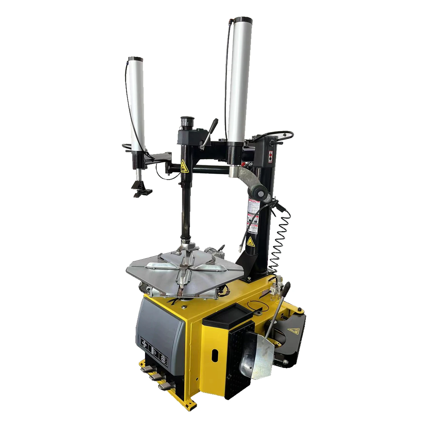 

Tire Changer 24'' Rim Tire Changing Machine Wheel Clamping Style Tool Changers Machine Rim Clamp With Double Assist Arms