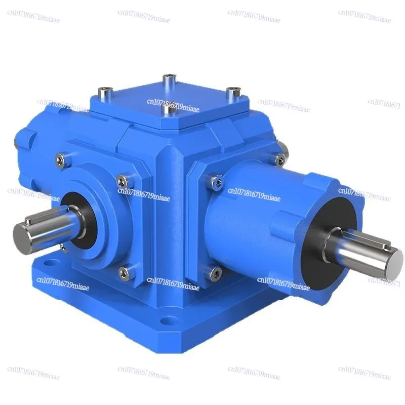 

T-type steering gear cross steering gearbox 90 degree right angle steering gear spiral bevel gear reducer