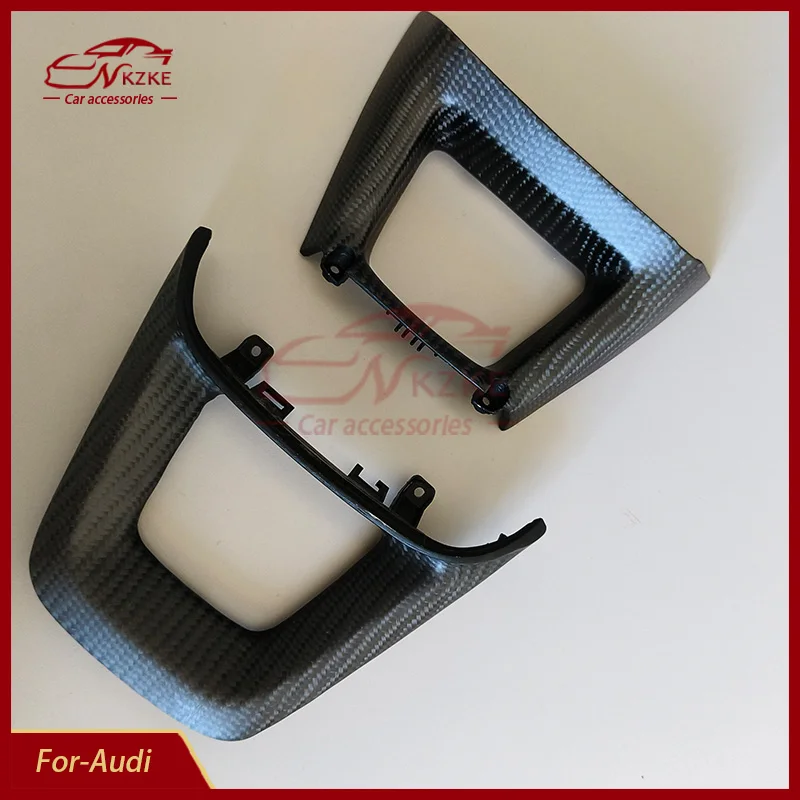 Steering Wheel Frame Is Suitable For Audi Q5 Q5L SQ5 Q7 A4 A5 Models And Is Made Of Carbon Fiber Material Car Accessory