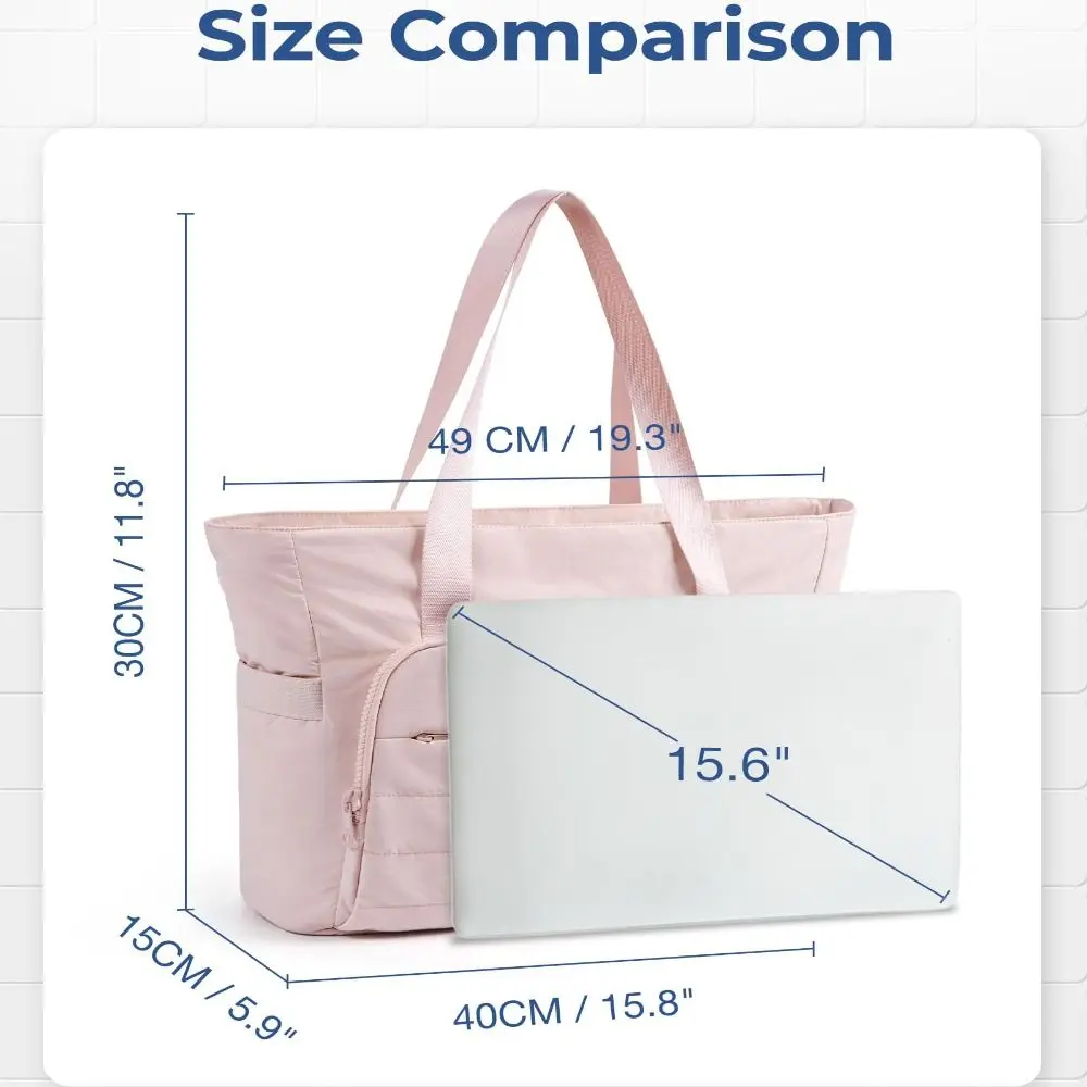 Sports Gym Tote Bags for Women Commuting Shoulder Bag Leisure Simple Mommy Go Out Bag Large Capacity Luggage Handbag