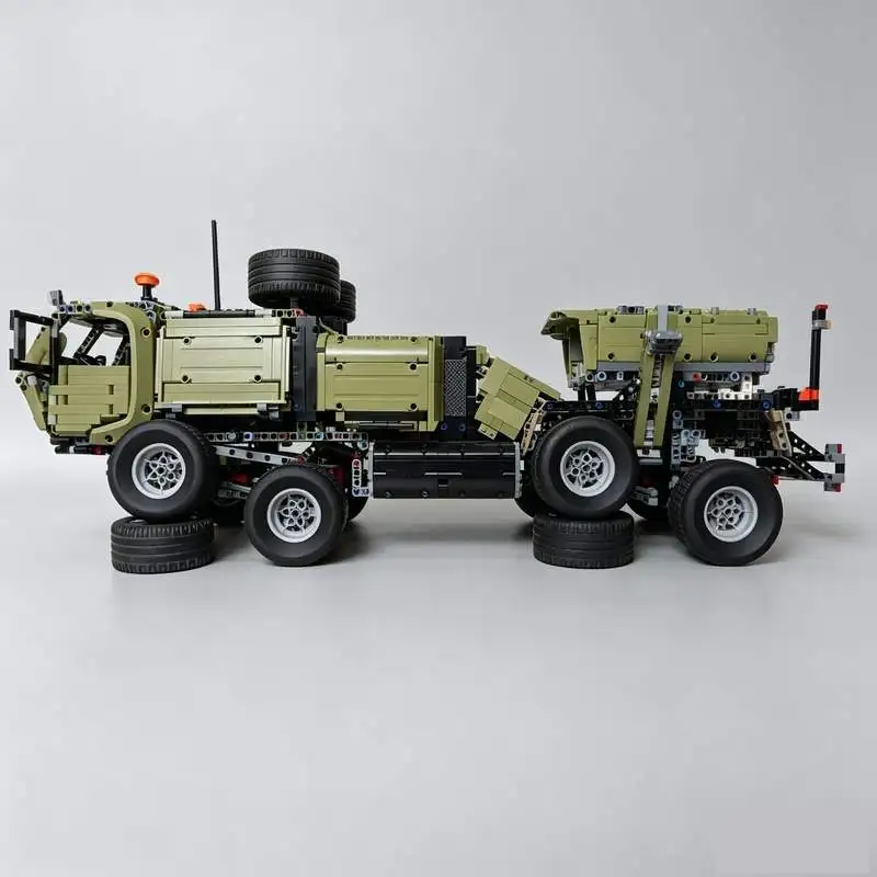 4400Parts Wrecker Truck 8x8 Land Rover Defender MOC Model Custom Puzzles Technical Assembly Educational Toy Creative Gift Blocks