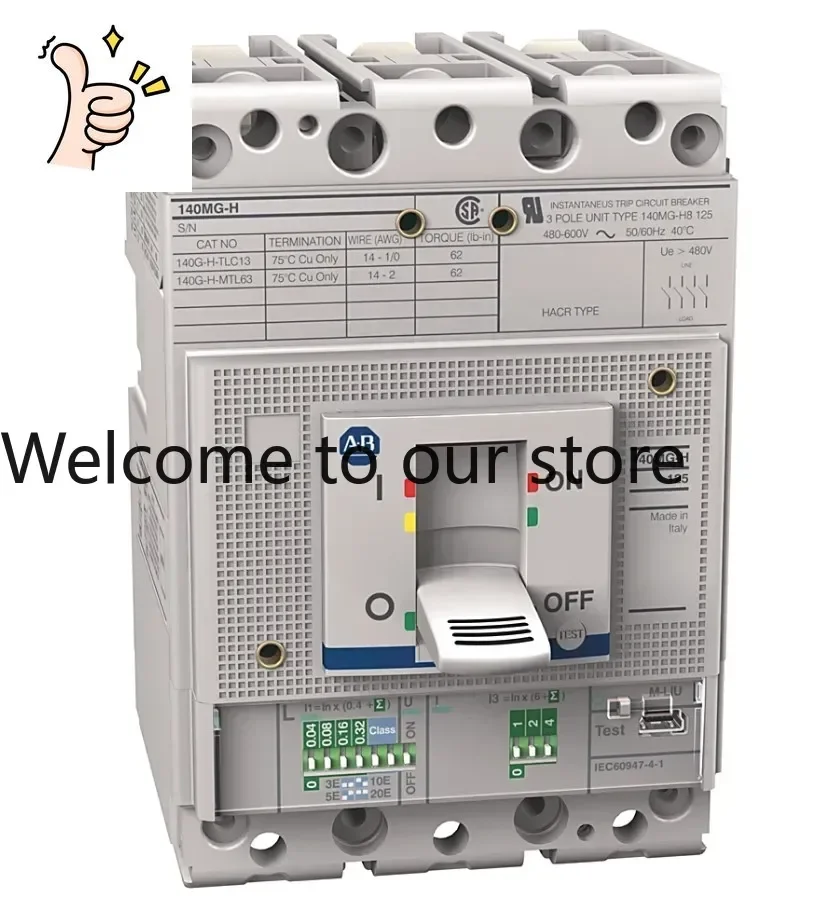 2025.5 Customized Genuine 140MG-H8E-C25-C60-D10 American AB Motor Protection Circuit Breaker