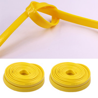 5M-20m TPE Yellow Blue 1/2”Flat Water Hose Outdoors Cold-resistanc for Home Garden Hose Car Cleaning Pipe Supple Irrigation Tube