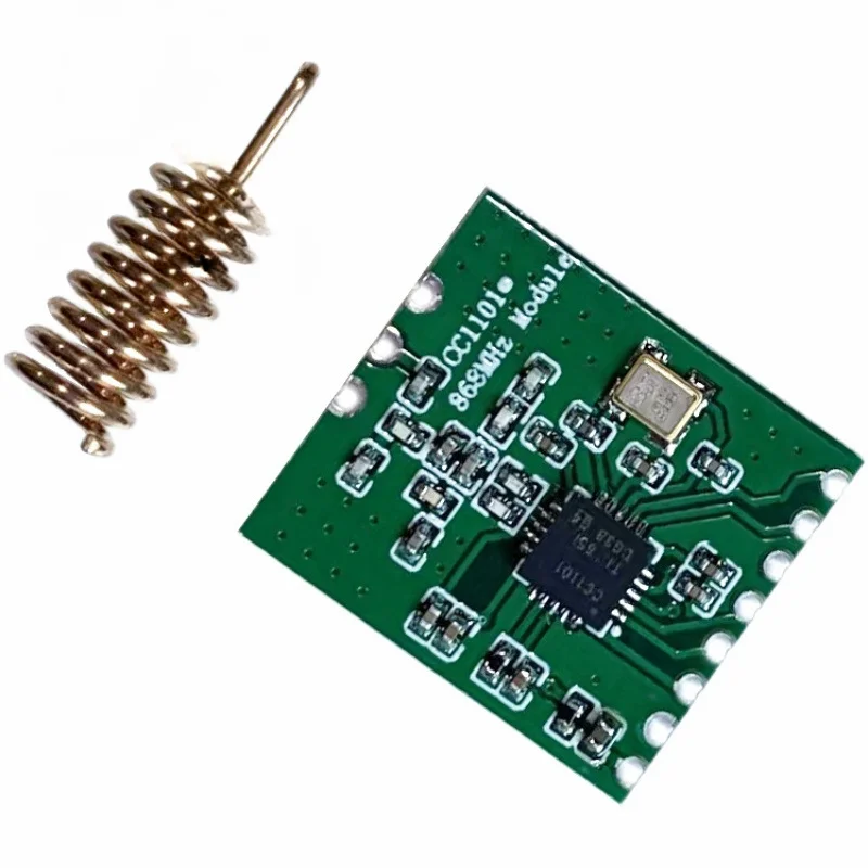 CC1101 Wireless Module Long Distance Transmission Antenna 868MHZ SPI Interface Low Power M115 For FSK GFSK ASK OOK MSK 64-byte