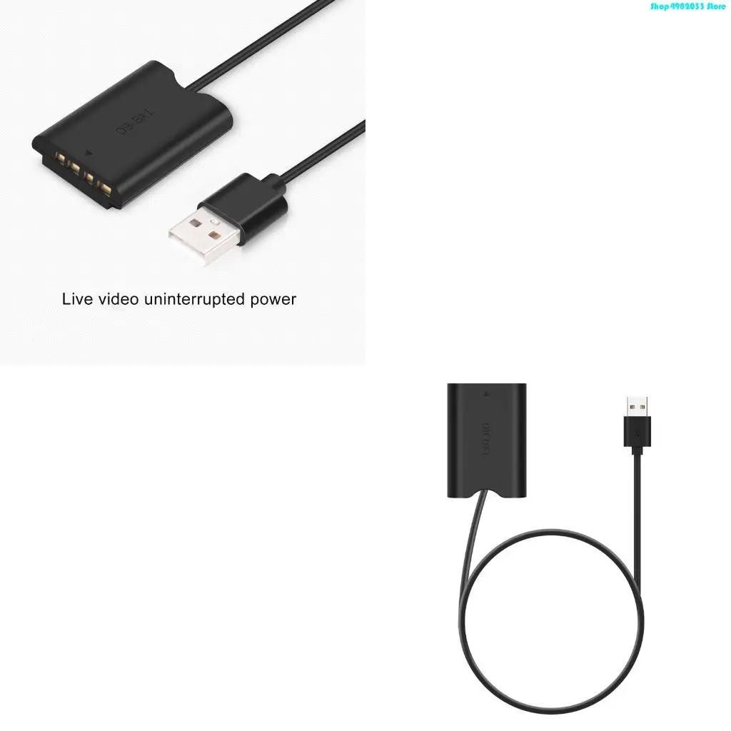 Camera Power Supply USB Cable Coupler for DSC-RX1 DSC RX100