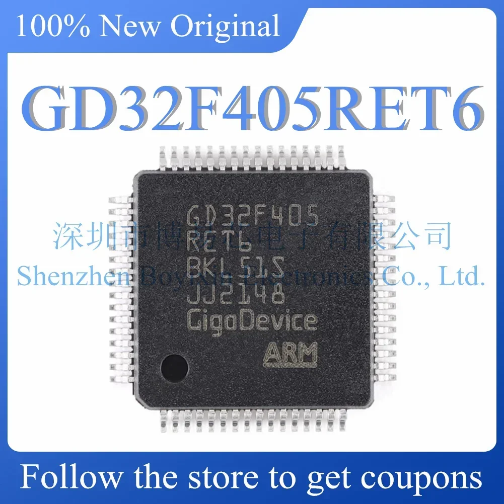 

NEW GD32F405RET6.Original Product.LQFP-64