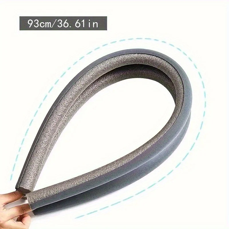 1pc Easy Installation Under Door Draft Stopper -Foam Strip Block,Soundproofing, Door Fit, Matte Finish, for Home, Office