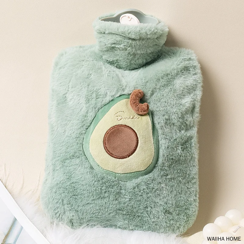 500ML Hot Water Bottles Bag Water-filling Hot-water Bag for Female Warm Belly Hands and Feet Keep Hand Warmer Hot Water Bag