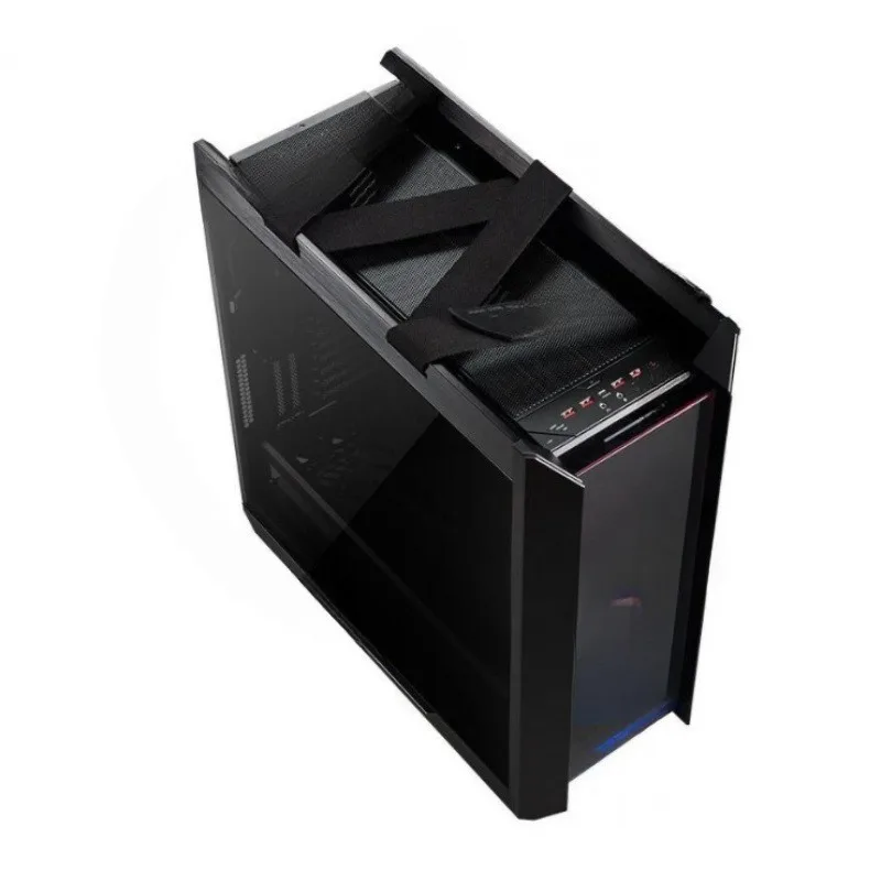 Computer hardware and its accessories, side-penetrating full tower desktop chassis
