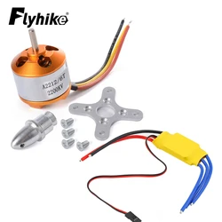 XXD A2212 A2208 930KV 1000KV 1400KV 2200KV 2700KV Brushless Motor with 30A Brushless ESC Motor Speed Controller for RC Drone