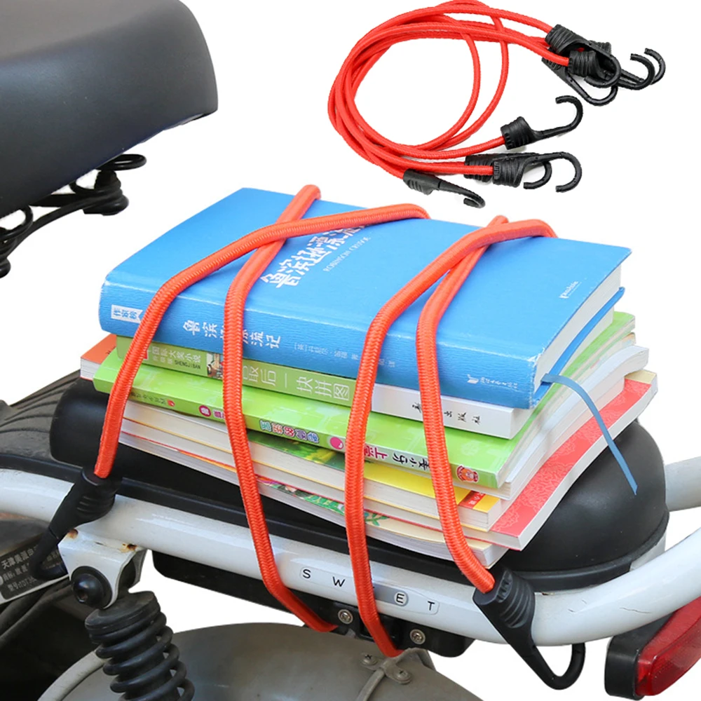 

Trunk bicycle hook rope elastic luggage rope motorcycle cargo fixing belt elastic reinforcement binding belt