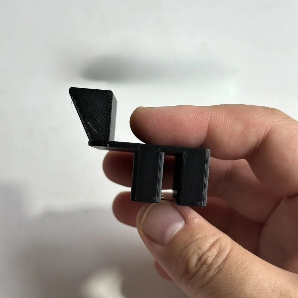RC ESC Switch Bracket Decorative Mod Part 1/10 RC Crawler for FMS FCX10 Pro customizable size DIY Spare Upgrade Accessory