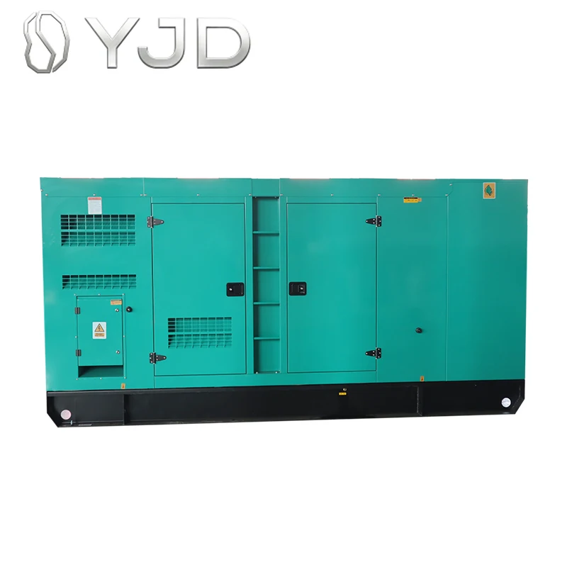 Hotel Hospital Office Emergency Backup 50KVA 3phase 100% Copper Alternator Rated Voltage Silent Diesel Generator ATS