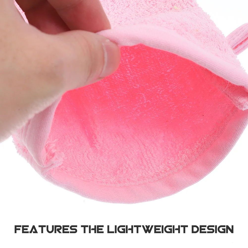 

2 шт., детские банные рукавицы, купальные перчатки с мультяшными животными, портативный отшелушивающий скруббер для малышей, детские перчатки для чистки тела