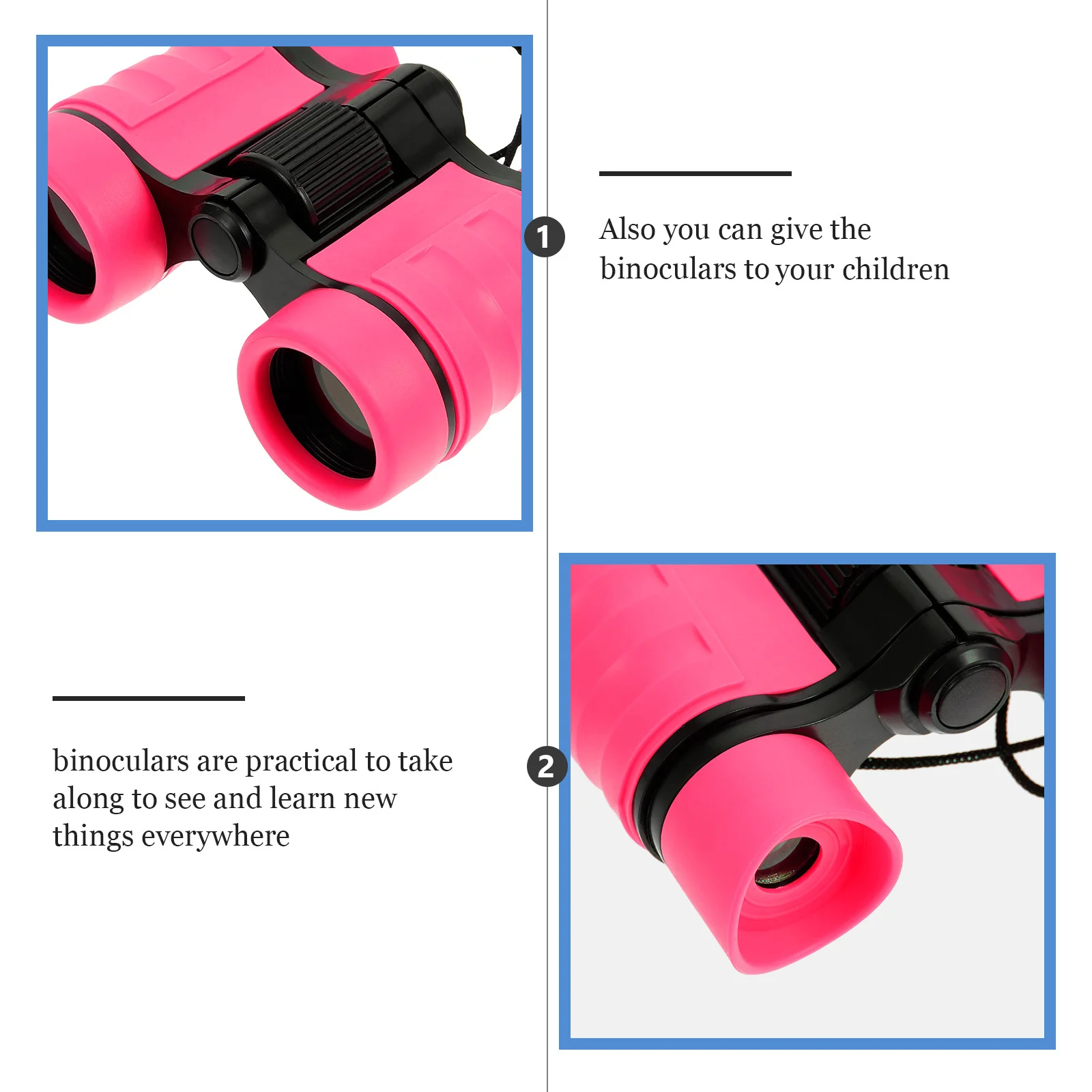 

Childrens 4x30 Powerful Optical Zoom Shockproof Water Resistant for Outdoor Activities for Travel